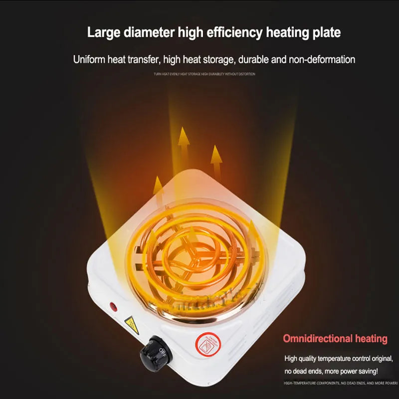 Compact mini electric stove