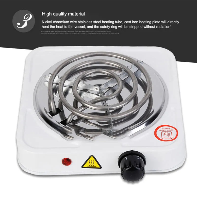 Compact mini electric stove